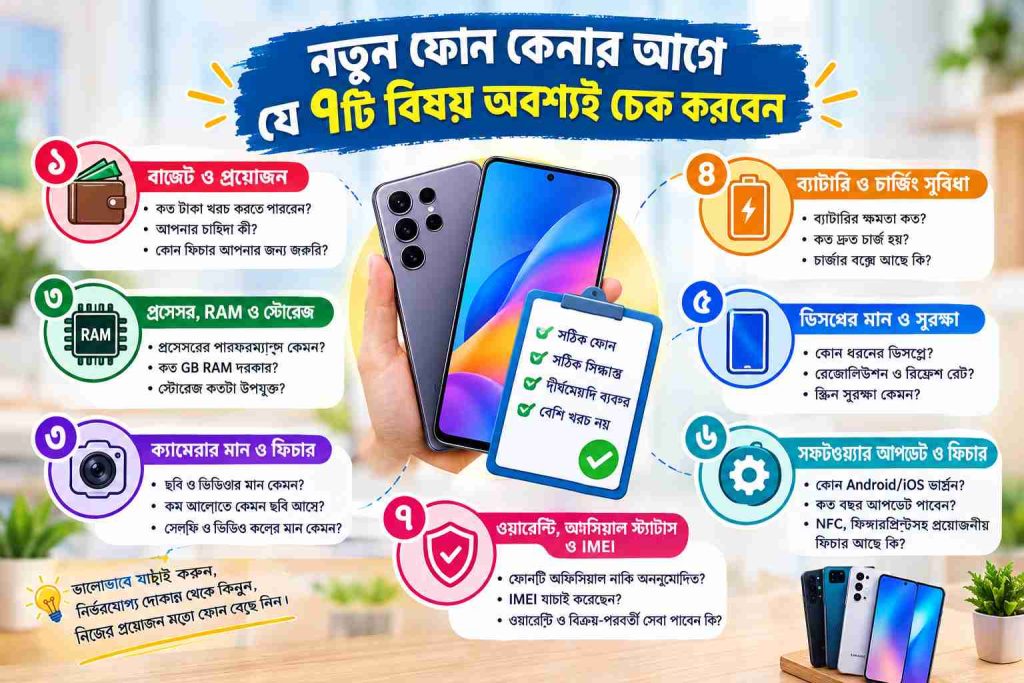 নতুন ফোন কেনার আগে যে ৭টি বিষয় অবশ্যই চেক করবেন 2 নতুন ফোন কেনার আগে যে ৭টি বিষয় অবশ্যই চেক করবেন