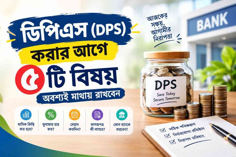 ডিপিএস (DPS) করার আগে যে ৫টি বিষয় অবশ্যই মাথায় রাখবেন