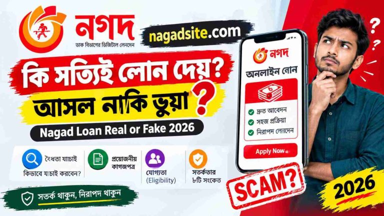 nagadsite.com কি সত্যিই লোন দেয়? আসল নাকি ভুয়া | Nagad Loan Real or Fake 2026