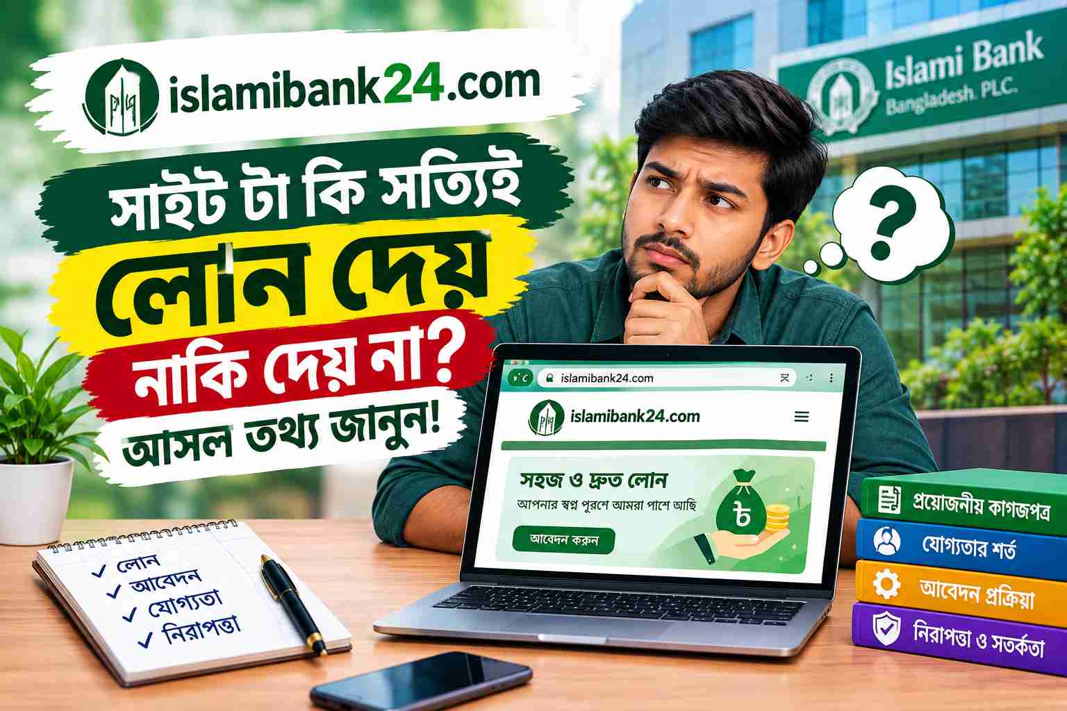 islamibank24.com সাইটটা কি সত্যিই লোন দেয় নাকি দেয় না আসল তথ্য জানুন!
