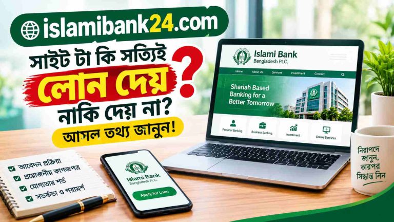 islamibank24.com সাইটটা কি সত্যিই লোন দেয় নাকি দেয় না আসল তথ্য জানুন!